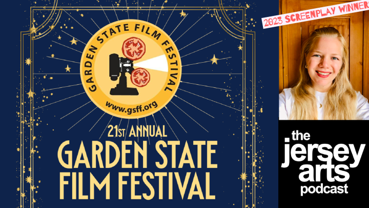 Garden State Film Festival promotional material and Lauren Concar headshot