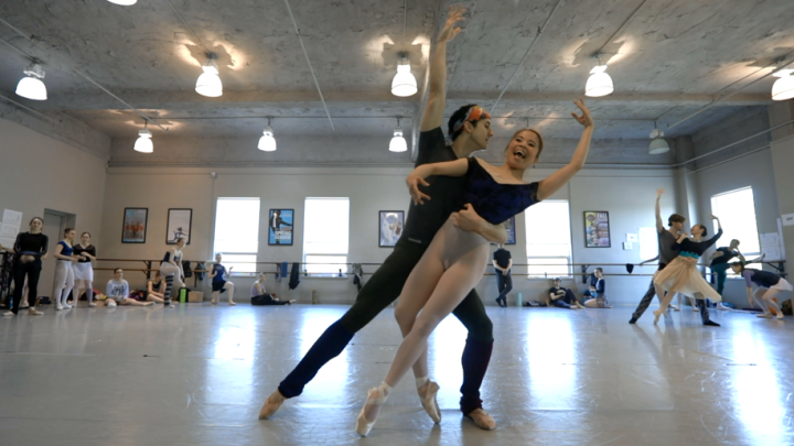 JerseyArts header with American Repertory Ballet with dancers