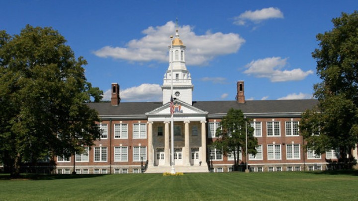 Bunce Hall exterior at Rowan University