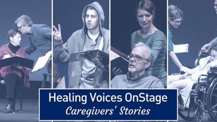 Actors performing caregivers' stories