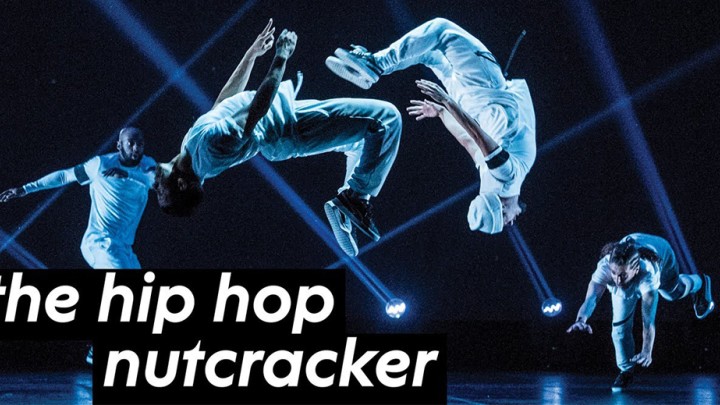 JerseyArts header featuring dancers performing the Hip Hop Nutcracker