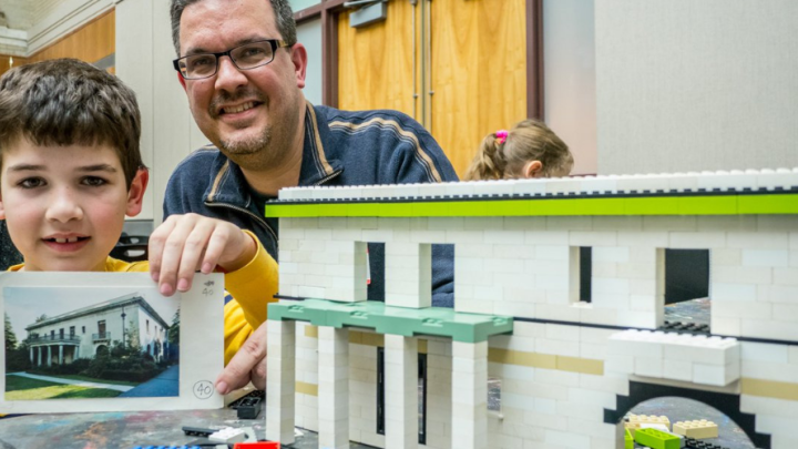 Montclair Art Museum Lego exhibit