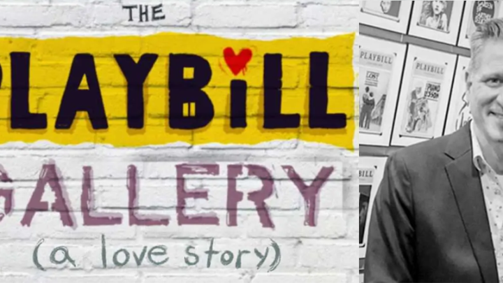 The Playbill Gallery next to Joseph Gallo