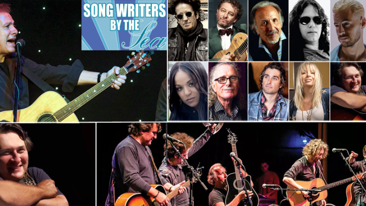 Songwriters by the Sea performers in a collage