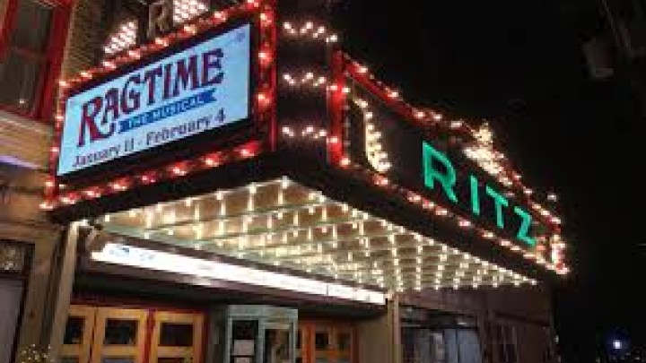 Exterior of the Ritz marquee