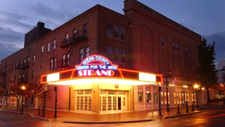 Exterior of the Ocean County Center for the Arts Strand Theatre