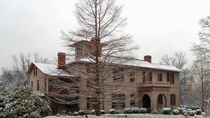 Exterior of Ellarslie Mansion, home of Trenton City Museum