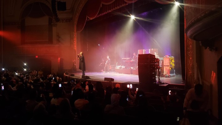 Performer on stage.